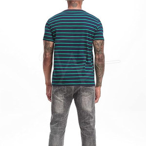 Venta al por mayor hombres Slim Fit 100% algodón camiseta cuello redondo con logotipo OEM diseño transpirable para el trabajo impresión digital - Product Image 4