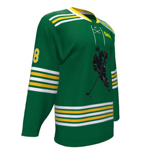 Jersey de Hockey sobre Hielo de Diseño Moderno y Alta Calidad al por Mayor 2025, Ropa Deportiva Personalizada para Equipos, Jersey de Hockey sobre Hielo - Product Image 2