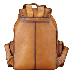 Sac d'école à la mode Design Original hommes sac à dos en cuir noir voyage sac à dos sacs - Product Image 2