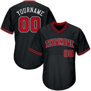 Custom Unisex Baseball Jersey Team Uniform Digital Print Moisture-Wicking Breathable Quick Dry Four-Way Stretch Waterproof - Product Image 6