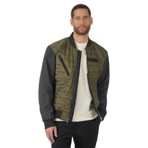 Chaquetas de motocicleta de invierno para hombre de calidad superior a prueba de viento PU recubierto con cremallera ropa de carreras dos bolsillos personalizable Biker Rider Wear - Product Image 1