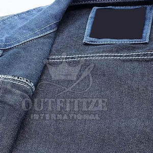 Fabrication en usine Nouvelle arrivée Veste en jean pour homme à manches longues Veste en jean pour homme en gros personnalisée - Product Image 5