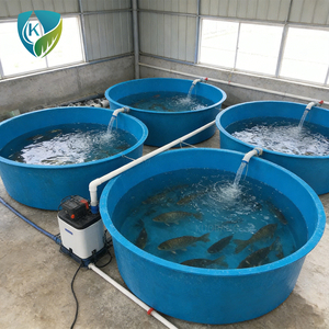 ถังเพาะเลี้ยงสัตว์น้ำ FRP อุตสาหกรรม แบบวงกลม ทำจากไฟเบอร์กลาส สำหรับระบบเพาะเลี้ยงสัตว์น้ำแบบหมุนเวียน RAS - Product Image 4