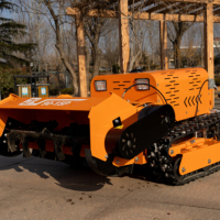 Tracteur agricole télécommandé RC, robot tondeuse à gazon, broyeur écologique pour l'aménagement paysager de grandes surfaces