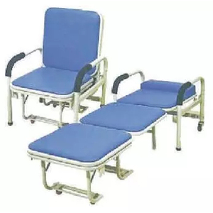 Lit d'Accompagnateur Hospitalier Confortable Modèle AKMS 11040 avec Chaise et Roues – Mobilier Essentiel pour Hôpital - Product Image 3