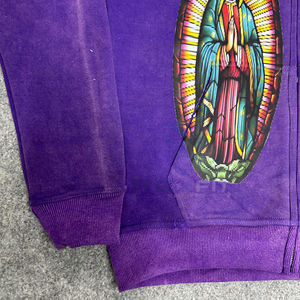 Conception personnalisée préfet coupe sweat à capuche zippé le plus demandé imprimé numérique 100% coton solide fabriqué en usine pas cher prix hommes - Product Image 3