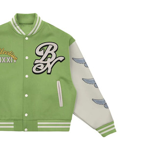 Top Qualité versityjacketscComfortable Utilisation En Plein Air Hommes Et Femmes Varsity Jacket Top Vente Vêtements De Mode - Product Image 3