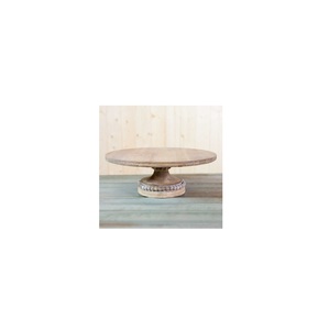 Présentoir à gâteau en bois de qualité supérieure présentoir à gâteau de forme ronde cuisine à domicile et support à pizza en bois de table personnaliser Logo - Product Image 1
