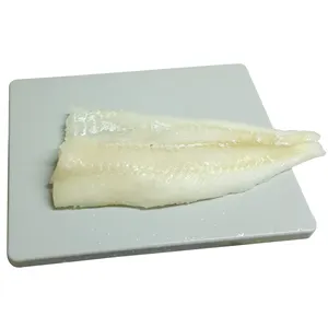 Filete de peixe de bacalhau salgado seco