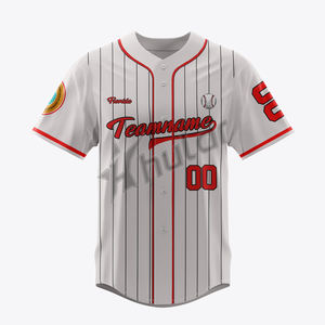 Camisetas de béisbol de alta calidad, camisetas de uniforme de béisbol con sublimación cosida para hombres - Product Image 4
