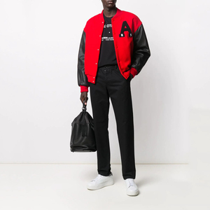 ชุดเสื้อแจ็กเก็ตพิมพ์ลายตัวอักษรสำหรับผู้ชายเสื้อแจ็กเก็ตพิมพ์ลายเข้ารูปแบบออกแบบได้ง่าย - Product Image 5