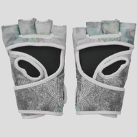 Meilleurs gants de grappling MMA haute performance 4oz à paume ouverte en cuir véritable, séchage rapide, évacuation de l'humidité, fermeture auto-agrippante, pour boxe et usage quotidien