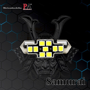 HYUGA para Carro Dome License Plate Lâmpada Auto CANBUS Luz Interior 28mm 31mm Festoon 2835 9SMD <span class=keywords><strong>LED</strong></span> 12-60V 365LM NO FANTASMA Branco