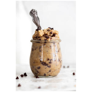 Recette de pâte à biscuits aux pépites de chocolat comestible en gros, pâte à biscuits comestible pour une personne, ORIGINAL - Product Image 1