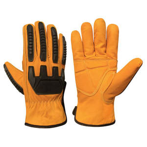Guantes de Trabajo de Piel de Oveja para Hombre, Guantes de Seguridad Industriales para la Construcción - Product Image 6