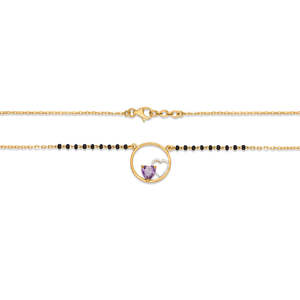 วงแหวนทองคำ Mangalsutra สำหรับเธอ - เครื่องประดับสะสมทางวัฒนธรรม - Product Image 5