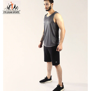 Classical Quality Pakistan Made Breathable Newest <b>Men</b> Active Wear <b>Tank</b> <b>Top</b> Shirts BY FM LOGAN SPORTS - Product Image 5
