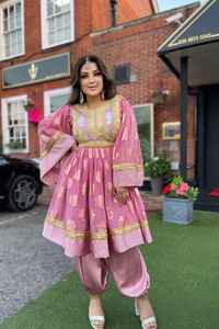 เดรส100% ชนเผ่า kuchi ของผู้หญิงจากอัฟกานิสถานระบายอากาศได้ดีขนาดพิเศษผ้าปะติดสำหรับงานแต่งงานเจ้าสาวเสื้อผ้าลูกไม้อัฟกานิสถาน - Product Image 2