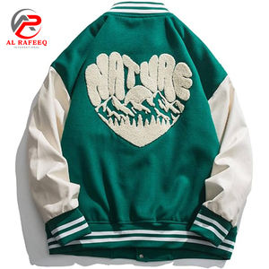 Logotipo personalizado béisbol Letterman Varsity chaquetas fabricantes de ropa chaqueta de béisbol personalizada - Product Image 2