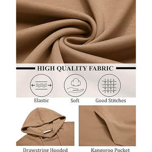 Sudadera con capucha de manga larga ajustada para hombre, ropa de invierno con bolsillo de canguro - Product Image 3