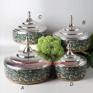 Ensemble de 3 casseroles rondes pour réchauffer les aliments - Product Image 1