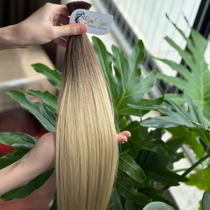 Extensions de cheveux humains vietnamiens de qualité supérieure, couleur blonde ombrée, soyeuses, cuticules alignées, cheveux humains Remy, Cabello Humano, Sun Hair Company - Product Image 4