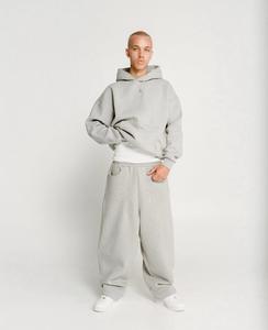 Chándal de algodón con estampado de gran tamaño gráfico Vintage para hombre, camisetas de talla grande, ropa de calle, estilo estampado en blanco, peso pesado - Product Image 5