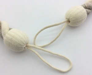 Traditional Ethnic COUSTMIZED HANDMADE NAUTICAL <b>CURTAIN</b> ROPE TIEBACK - Product Image 4