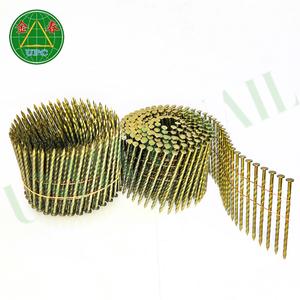 2 \ "X 0.099 Clous en Bobine d'Acier 9000 Pièces Pack Lisse/Anneau Shank Damier/Tête Plate Styles pour la Fabrication de Palettes Made Vietnam - Product Image 3