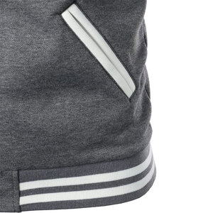 Veste de survêtement pour homme grande taille en gros à vendre Utilisation en extérieur Col montant Veste de survêtement pour homme - Product Image 3