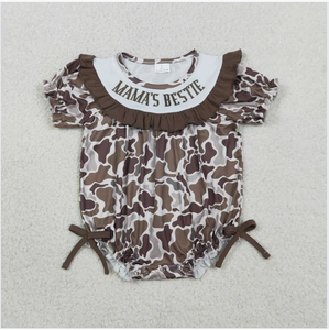 ชุดรอมเปอร์เด็กทารกหญิงลายพรางสีน้ำตาล SR3888เพื่อนซี้ - Product Image 5