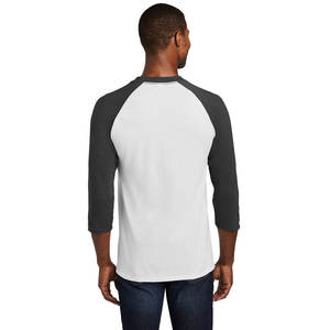 T-shirt unisexe à manches 3/4 raglan coupe ample de qualité supérieure Next Level - Product Image 2