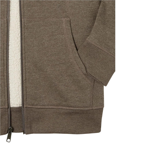 Veste à fermeture éclair épaisse et lourde du fabricant personnalisée sweat à capuche zippé 100% coton éponge française impression numérique automne nouveauté - Product Image 3