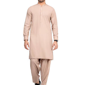 Ensemble confortable de Shalwar Kameez, élégant pakistanais, vêtements islamiques respirants, robe Kameez, vente en gros de Salwar Kameez pour hommes pakistanais - Product Image 1