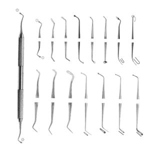 Instrumentos quirúrgicos dentales de acero inoxidable duraderos Diagnóstico dental y sonda para higienistas dentales - Product Image 4