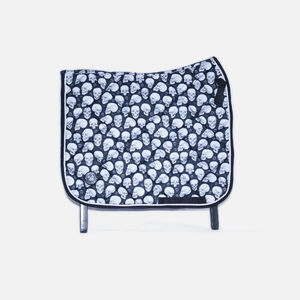 Manta de Silla de Montar Personalizada Premium con Diseño de Calavera de Halloween, Impresa en 3D por Sublimación, para Equitación, Suministros Ecuestres - Product Image 5