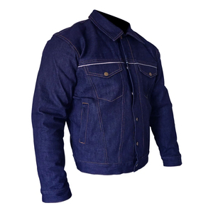 Chaqueta vaquera larga de invierno personalizada con precio al por mayor para hombre, chaqueta vaquera para hombre adulto a precio económico - Product Image 1