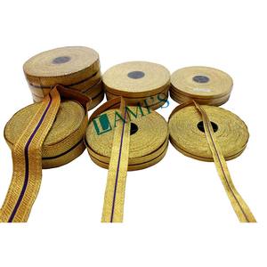 Trenzas uniformes doradas de alta calidad, alambre de encaje ceremonial de moda personalizado, encaje de trenzas francesas a la venta - Product Image 5