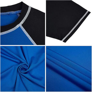 T-shirt de surf à séchage rapide Rash Guard Tissu protecteur UPF pour la sécurité solaire et les performances sportives aquatiques - Product Image 3