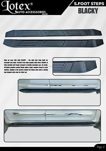 Marchepieds latéraux Lotex Auto Blacky pour SUV et voitures |   Approvisionnement en gros - Product Image 5