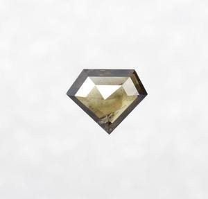 0,57 CT 5,1x6,3 MM Diamante Pentágono de color elegante suelto natural para anillo de compromiso - Product Image 2