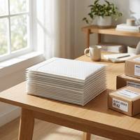 Enveloppes à bulles écologiques personnalisées OEM imprimées, rembourrées en PE recyclable pour la promotion, vente en gros directe d'usine pour les épiceries