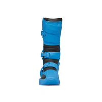 Bottes de moto en cuir véritable pleine longueur, fabriquées avec les meilleurs matériaux, pour la moto et le motocross, en vente en gros