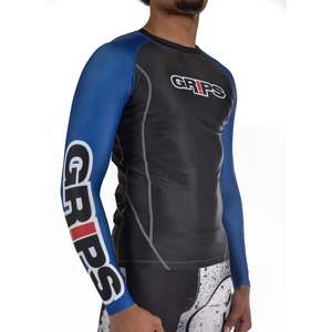 Protège-éruption de compression unisexe pour hommes, vêtements de sport à manches longues et coupe serrée, superbe qualité, impression par sublimation en gros, MMA Spandex - Product Image 4