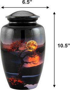 <b>Tree</b> Urn for Human Ashes Adult Memorial Urns for Human Ashes Decorative Cremation Urn for Adult Ashes Custom SIze - Product Image 4