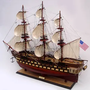 Gia Nhien制造商批准定制设计低最小起订量美国俄亥俄模型高船高品质工艺品模型船
