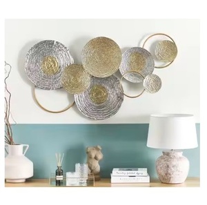 Decoración de pared de metal de diseño moderno, arte colgante de pared decorativo interior más demandado a bajo precio - Product Image 1