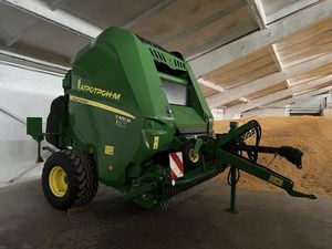 Enfardadora Redonda Verde para Forraje Agrícola, Máquina de Enfardar de Doble Eje con Tambor, Motor Automático, Alta Productividad, Uso Agrícola - Product Image 5