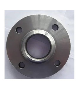 Flange à enfiler en acier inoxydable poli de qualité supérieure C Way, 1 pouce, 316 ASTM A351, classe 150, pour l'industrie chimique - Product Image 1
