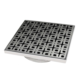 Los drenadores de ducha cuadrados modernos de acero inoxidable disponibles complementan al por mayor diseños de baño contemporáneos estética elegante - Product Image 2